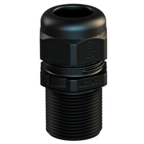 Läbiviik+kontramutter LL16 IP68 4,5-10mm, ekstra pikk keere, must OBO