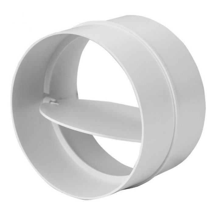 Ventilatsiooni tagasivooluklapp plastik D100