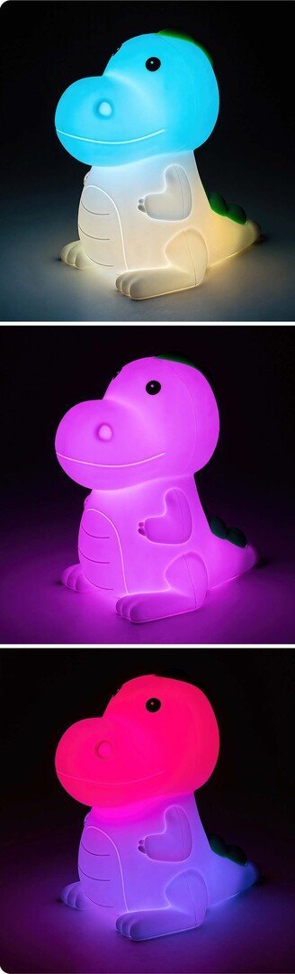 Lastelamp Dinoo LED RGB laetav - Image 5