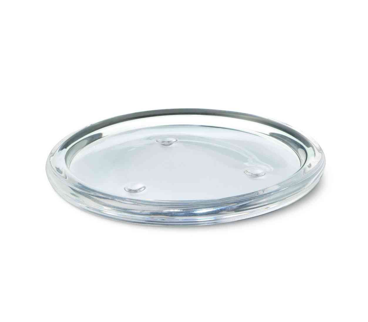 Ümar küünlaalus klaasist d.11cm