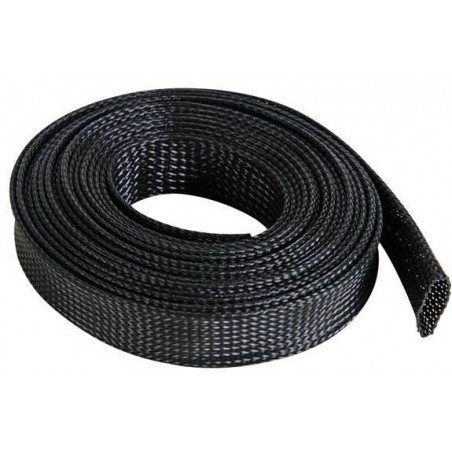 Kaitsesukk juhtmetele, ussinahk 3-6mm, must