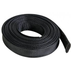 Kaitsesukk juhtmetele, ussinahk 12-24mm, must