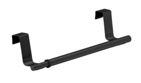 Käterätihoidja kapi uksele 22-35cm must