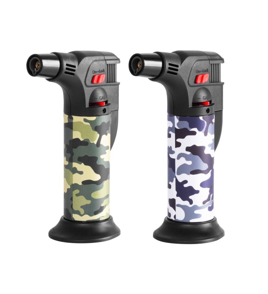 Gaasisüütaja Strend Pro Mini Burner, jalaga, kamulaaž, täidetav