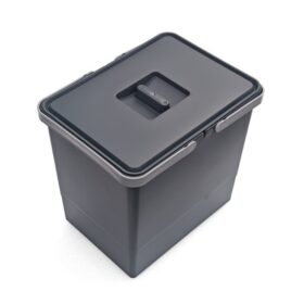 Prügikast 15L kaanega hall 280*225*300mm