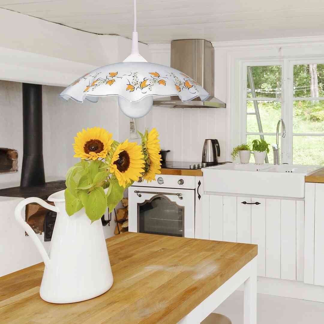 Laevalgusti ripp Vino E27 D400 kllas/valge oranz - Image 2