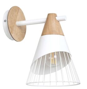 Kohtvalgusti Isaac E27 metall, valge