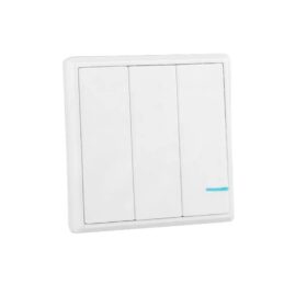 Juhtmevaba lüliti 3-ne IP54 valge, 3 gruppi V-Tac