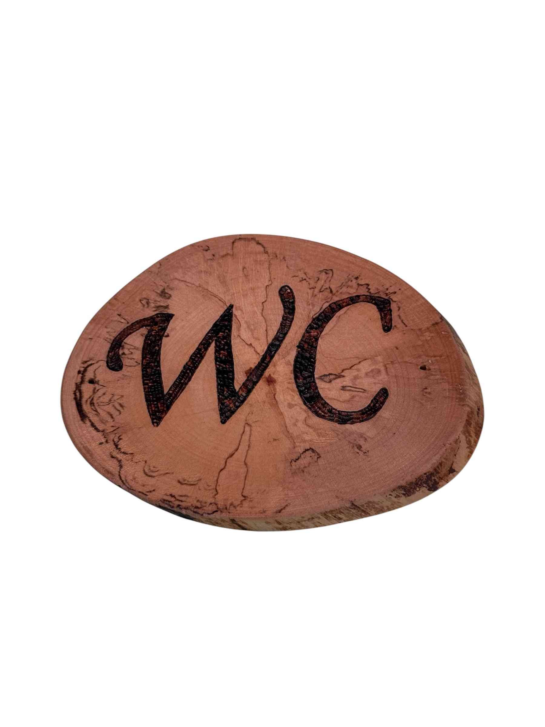 Uksesilt WC, puidust